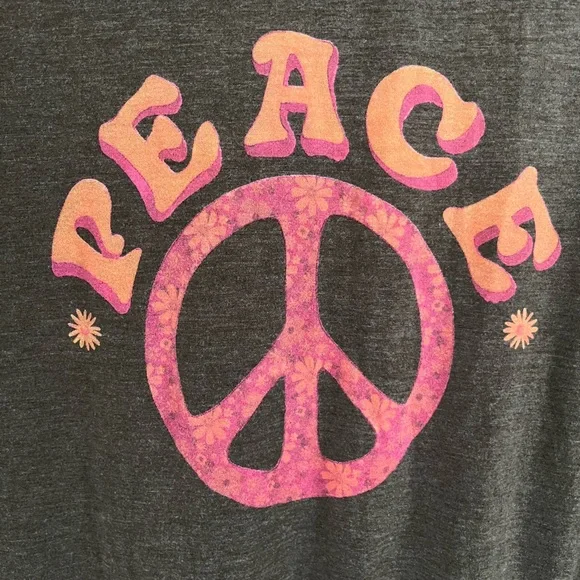 Natural Life Peace Green Romper Jumpsuit S/M Jumpsuit Hippie Boho - Picture 4 of 4